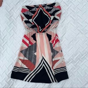 Express strapless dress